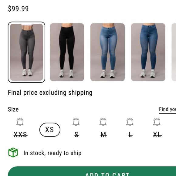 FITJEANS Contour - Grey - Picture 4 of 11